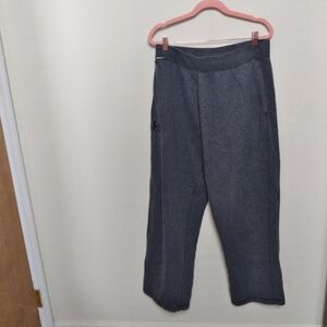 Under Armour Gray Loose Fit Fleece Lined Coldgear Sweatpants Size XL
